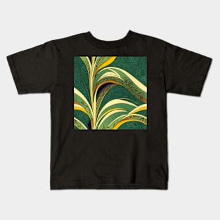 Art Nouveau floral pattern, model 6 Kids T-Shirt